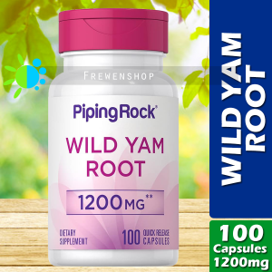 WILD YAM ROOT 1200mg x 100 Capsules Dioscorea Villosa Extract Supplement