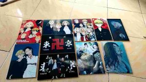 Poster Bingkai Kayu Kaneki Ken & Sasaki Haise: Dekorasi Anime Keren untuk Kamar