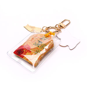 YINGRAN2 1X Móc chìa khóa may mắn omamori Maneki Neko Xua tan misfortune Móc chìa khóa quà tặng