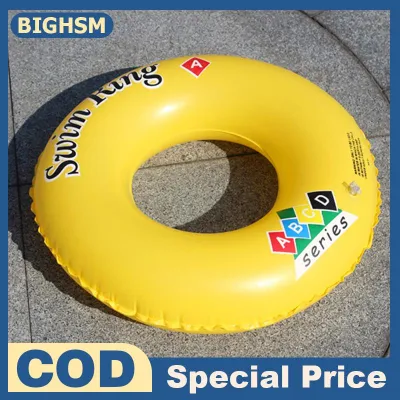BIGHSM 1 chiếc phao bơi vòng phao bơm hơi bãi biển Vòng Phao ngồi vui chơi dưới nước
