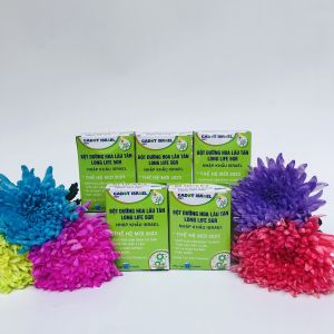 Nước nhuộm hoa tươi đổi màu 500ml Color Sodium nhập khẩu Israel thuốc nhuộm hoa cắt cành lên màu nhanh chai 500Ml