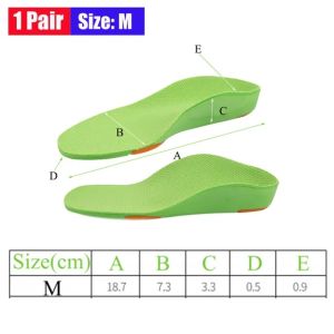 DIDI 1Pair Kids Orthotics Insoles For Kid Professional Arch Support Flat Foot OX-Legs Children Insole Soles Comfortable Sport Shoes Pads