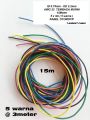 KABEL OTOMOTIF 15m MOBIL MOTOR  (5 WARNA). 