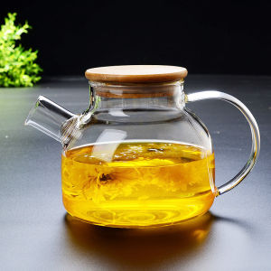 Glass Heat-Resistant Explosion-Proof Large Capacity Cold Water Pitcher Glass water kettle boiling tea pot high borosilicate tea pot cold water pot soaking tea pot set lemon water glass water kettle