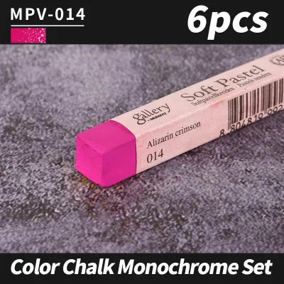 MUNGYO 6pcs/set Soft Pastels/Chalks/Sticks/Crayons Non Toxic Smearing/Overlapping Colors Drawing Sketch Graffiti Art Supplies