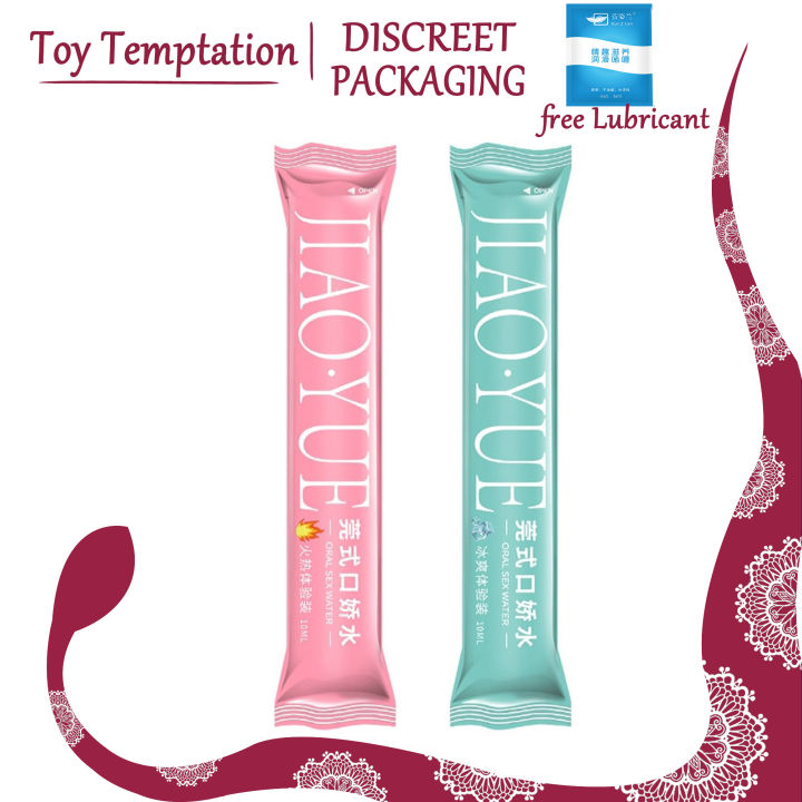 Toy Temptation Water Soluble Oil Edible Oral Sex Toy Female Enhance Orgasm  Lubricant for Man & Woman Fruity Flavor Enhance Orgasm Fire Ice Variation  Lubricant - Lazada | Lazada PH