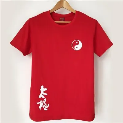 Tai chi suit kung fu martial arts short-sleeved shirt cotton loose t-shirts does suit men and women