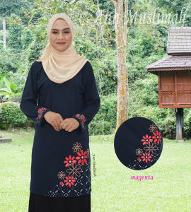 Premium Baju Tshirt Muslimah cotton (S-3XL) Cutting A | Ready Stock | baju wanita | pakaian perempuan | ann muslimah