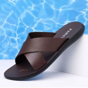 Free Shipping MenS Couple Slippers Durable For Outdoor Wear Non-Slip Thick-Soled Casual Sandals For Men
