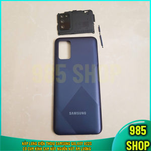 SS A02s Nắp Lưng Điện Thoại Samsung Galaxy A02s Có Cụm Kính Cam Nút Nguồn Nút Âm Lượng - 985 Shop