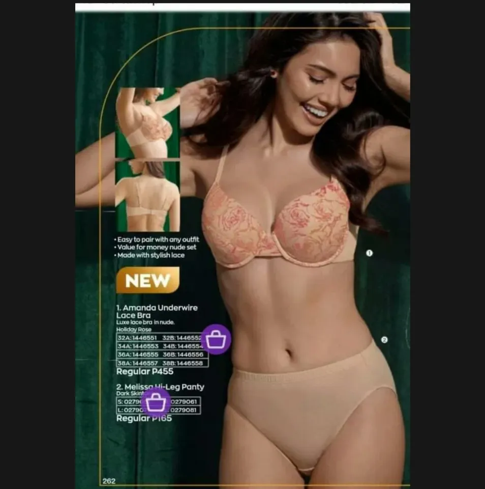 Avon Bra ~ Amanda Underwire Bra and Panty Set. SOLD SEPARATELY. Add to cart  panty size & bra size to get 1 set