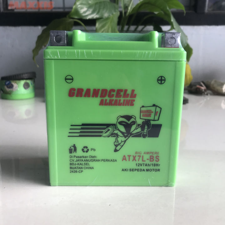 AKI%20MOTOR%20GRANDCELL%20ALKALINE%20KLX%20ATX7L-BS%2012V%207Ah%20-%20Image%204