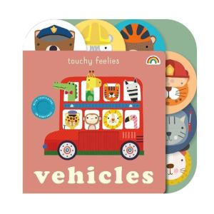 [Ready Stock] Baby Touch and Feel Board Books- Animals Vehicles Colours | Early Learning Sensory Book