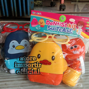 Mainan Anak Dentist Kit Dokter Dokteran YZ 6 Murah | Mainan Dokter Gigi Kemasan Kantong Dentist Kit And Cute Suitcase | Mainan Edukasi Anak Dokter Dokteran Set Legkap Berbagai Karakter Yang Lucu