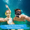 Snorkeling Gear for Adults,Snorkel Mask Dry Top Snorkel Set Panoramic View Snorkel Gear Anti-Fog Scuba Diving Mask for Lap Swimming Snorkeling Diving Scuba Training Travel Snorkel Kit. 