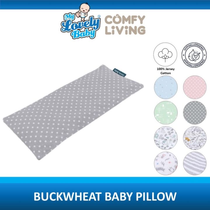 Comfy Living Buckwheat Pillow 14cm x 33cm My Lovely Baby Lazada