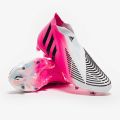 รองเท้าฟุตบอล Adidas Predator Edge+ FG ( ตัวท็อป ไร้เชือก ). 
