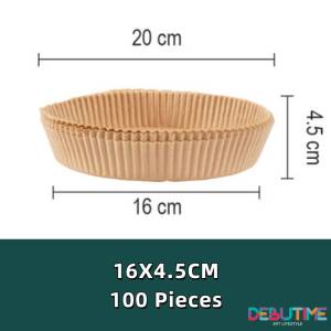 Air Fryer Paper Liner / Non-Stick Air Fryer Liners / Air Frying Oil-proof Parchment Paper / Air Frying Disposable Paper