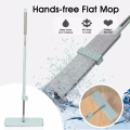 360° Washing Flat Mop Cleaner Hands Free Lazy Mop Household Clean microfiber squeeze mop  floor clean automatic dehydration. 