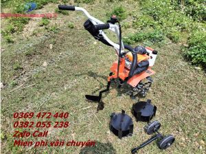 Máy Xới Đất Mini Máy Xạc cỏ lên luống tạo rãnh YAMAHA 144F