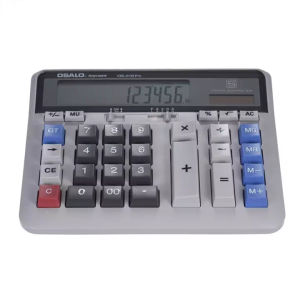 Large Computer Electronic Calculator Counter Solar & Battery Power 12 Digit Display Multi-functional Big Button