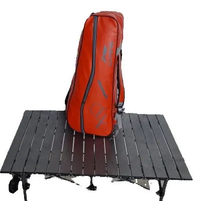 Tas raket dua ruangan kapasitas 5 raket sepatu dan kaos team model rangsel lapisan dalam tebal bahan anti air reseleting besi anti karat
