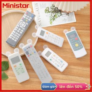 Ministar Silicone điều khiển từ xa bảo vệ bao gồm điều hòa không khí TV điều khiển từ xa trường hợp không thấm nước Gấu Tai huỳnh quang chống bụi Bìa