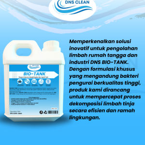 DNS Bio Tank 1 Liter Solusi Septictank WC Penuh Tanpa Sedot Pengurai Bakteri Penghilang Bau WC