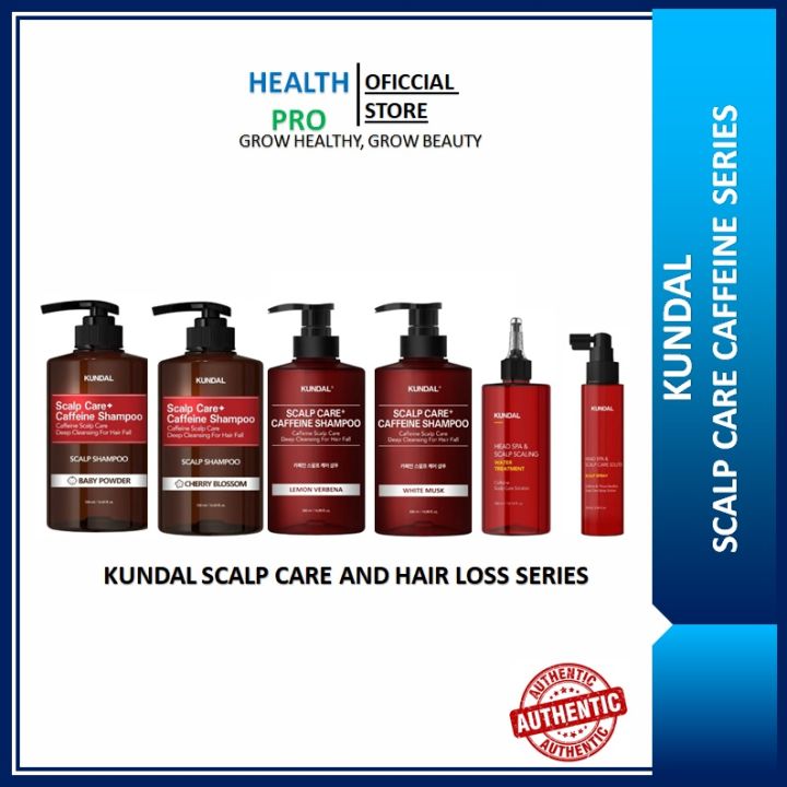 Kundal Scalp Care+ Caffeine Shampoo Anti Hairloss / Head Spa & Scalp