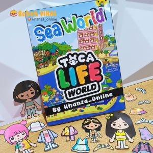 TOCA BOCA Sea Word Mainan Edukatif Anak LAMINASI ANTI AIR