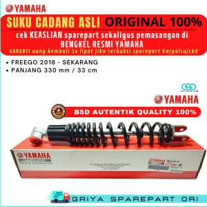 Shock belakang yamaha Freego Original Shockbreaker Belakang yamaha Free go 2018 2019 2020 2021 2022 2023 2024 Ori Yamaha B5D