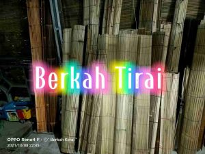 Tirai Bambu Putih 15x2m: Solusi Ruang Terbuka
