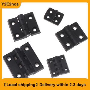 【Local shipping】 1PCS Small Hinges Black Mini Plastic Door Bearing Butt Cabinet ABS Hinge