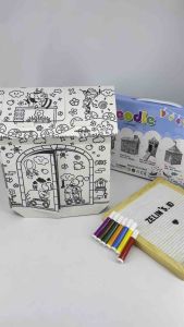 Mainan Mewarnai Anak & Doodle House Coloring