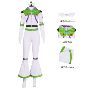 [ Spot Goods ]   Buzz Lightyear Womens Jumpsuit cos Clothing   Halloween bodysuit