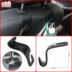 Gantungan Barang Di Mobil Cantolan Car Headrest Hook Hanger Holder Beban Maksimal 20kg Bahan Plastik