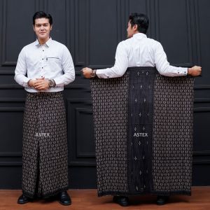 Sarung As. tex  Sarung Bahan Rayon  Sarung Busana Muslim Dewasa Motif Santri