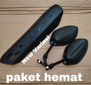 cover knalpot honda beat karbu beat street beat fi beat new + spion standar beat