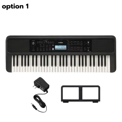 YAMAHA PSR-E383 Electronic Keyboard คีย์บอร์ด ไฟฟ้า พกพา ยามาฮ่า PSR-E383