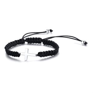 1PC U-shaped Survival Bracelet Outdoor Camping Rescue Emergency Rope Stainless Steel Buckle Bracelet