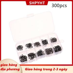 [COD] SHPYHT Giao hàng địa phương 100-500 cái móc câu cá đặt thép carbon cao sắc nét bền thép gai fishhook đá thiết bị câu cá thiết bị giải quyết phụ kiện