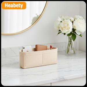 【2-3 days delivery】 Felt Fabric Purse Organizer Insert for Women Tote Handbag Multi Pocket Bag Liner 8 Compartments Daily Office Storage