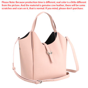 Royal Bagger Top-Handle Handbags for Women Genuine Leather Satchel Purses Fashionable Bucket Shoulder Crossbody Bag 1872