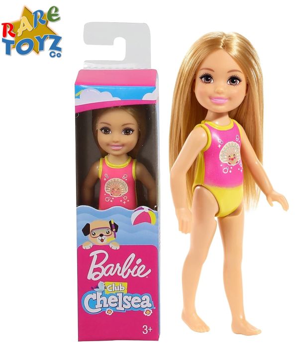 Chelsea Beach Doll With Barbie Club Chelsea Swimming Doll Chelsea