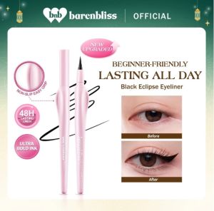 SK.SHOPKHU.[NEW LAUNCH] BNB barenbliss Black Eclipse Eyeliner 48H Tahan Lama Waterproof & Smudge-Proof Matte Black Finish Precision & Bold