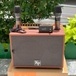 NEW 2025 | Loa Xách Tay 3 Đường Tiếng KP B68 2 Bass 1 Treble Công Suất Lớn Kèm 2 Mic Kết Nối Đa Dạng.