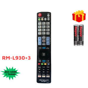 Remote điều khiển tivi LG Mã 01 3D RM-L930+3 điều khiển TV LG Smart 3D - Tặng pin - T&U Remote