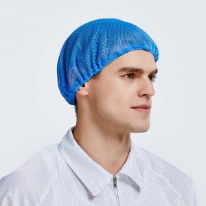 ZYJC Anti-static Kitchen Workshop DVentilation Manufacturer Hairnet Cook Hat Work Cap Dust Cap