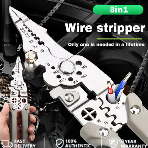 Ten Functions In One Pliers Wire Stripper Crimping Tool Wire Cutter Very Practical Multi-Function Hand Tool
