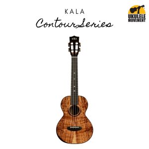 Kala Contour All Solid Gloss Acacia Tenor Ukulele (gigbag included)